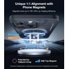 TORRAS for iPhone 13 Pro Max Case Translucent Black | Strong Magnetic & Seamless Stand, Fit for MagSafe, Military-Grade Drop Protection, Sturdy Adjustable Built-in Kickstand, Slim Matte Finish(Black)