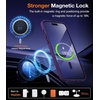 TORRAS for iPhone 13 Pro Max Case Translucent Black | Strong Magnetic & Seamless Stand, Fit for MagSafe, Military-Grade Drop Protection, Sturdy Adjustable Built-in Kickstand, Slim Matte Finish(Purple)