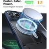 TORRAS for iPhone 16 Pro Case Translucent Matte Black | Compatible with MagSafe, Military Grade Drop Protection, Stronger Magnetic, Shockproof Airbag, Camera Control, Color Buttons, Slim Anti-Scratch(Deep Blue)