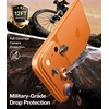TORRAS for iPhone 17 Pro Camera Lens Protector, [Metal Frame] with Military Grade 9H+ Tempered Glass, Full Coverage, Anti-Scratch, 12 FT Shatterproof, Case Friendly, One-Piece, Deep Blue, 1 Pack(Cosmic Orange)