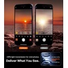 TORRAS for iPhone 17 Pro Camera Lens Protector, [Metal Frame] with Military Grade 9H+ Tempered Glass, Full Coverage, Anti-Scratch, 12 FT Shatterproof, Case Friendly, One-Piece, Deep Blue, 1 Pack(Deep Blue)