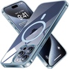 TORRAS Magnetic Shockproof for iPhone 16 Pro Max Case, [Fit for MagSafe] [Military-Grade Drop Tested] Translucent Slim Protective for iPhone 16 Pro Max Case Anti-Fingerprint Anti-Scratch, Black(Clear Blue)