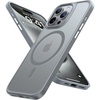 TORRAS Magnetic Shockproof for iPhone 16 Pro Max Case, [Fit for MagSafe] [Military-Grade Drop Tested] Translucent Slim Protective for iPhone 16 Pro Max Case Anti-Fingerprint Anti-Scratch, Black(Grey)