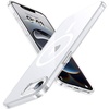 TORRAS Magnetic Slim Fit for iPhone 17e Case for iPhone 16e Case, Ultra-Thin & Fit for MagSafe, Lightweight Matte Anti-Scratch Hard PC Cover Case for iPhone 16e/17e Phone Case 6.1 inch, Black(Clear)