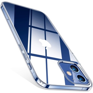 TORRAS Crystal Clear Compatible for iPhone 12 Mini Case, [Long Lasting Clarity] Slim Yet Durable Soft Silicone Thin Phone Cases for iPhone 12 Mini 5.4 inch 2020 Release, Crystal Clear