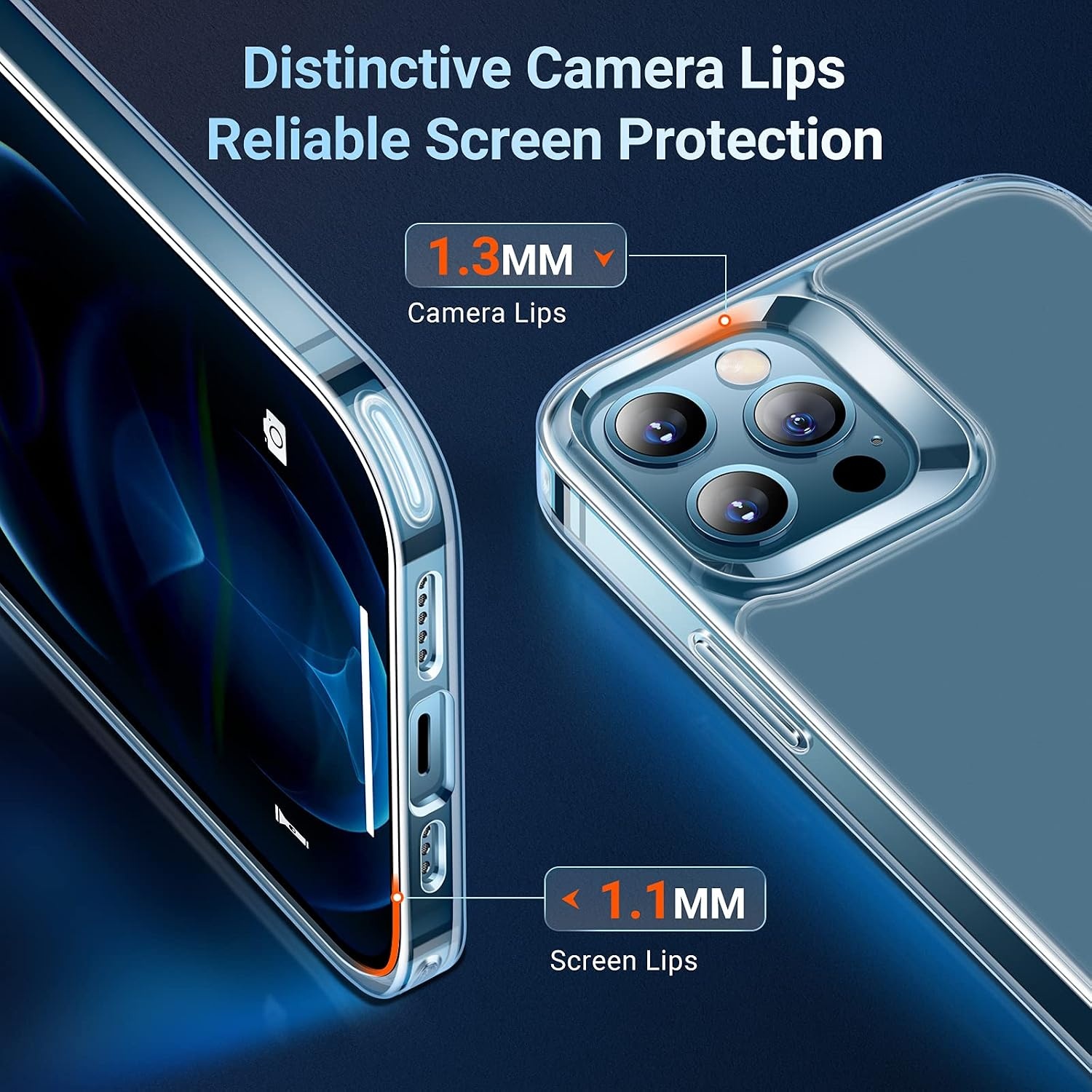image:imageTORRAS Shockproof for iPhone 15 ProMax Case Gray 12FT Military Grade Drop Tested Translucent Slim Protective Matte Hard Plastic Back Phone Case for iPhone 15 Pro Max Case 67 5G Guardian GreyClear