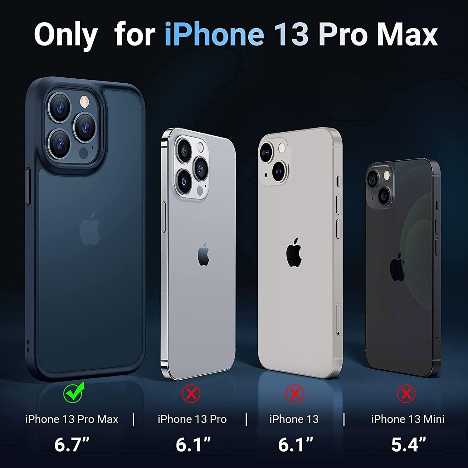 image:imageTORRAS Shockproof for iPhone 15 ProMax Case Gray 12FT Military Grade Drop Tested Translucent Slim Protective Matte Hard Plastic Back Phone Case for iPhone 15 Pro Max Case 67 5G Guardian GreyBlack