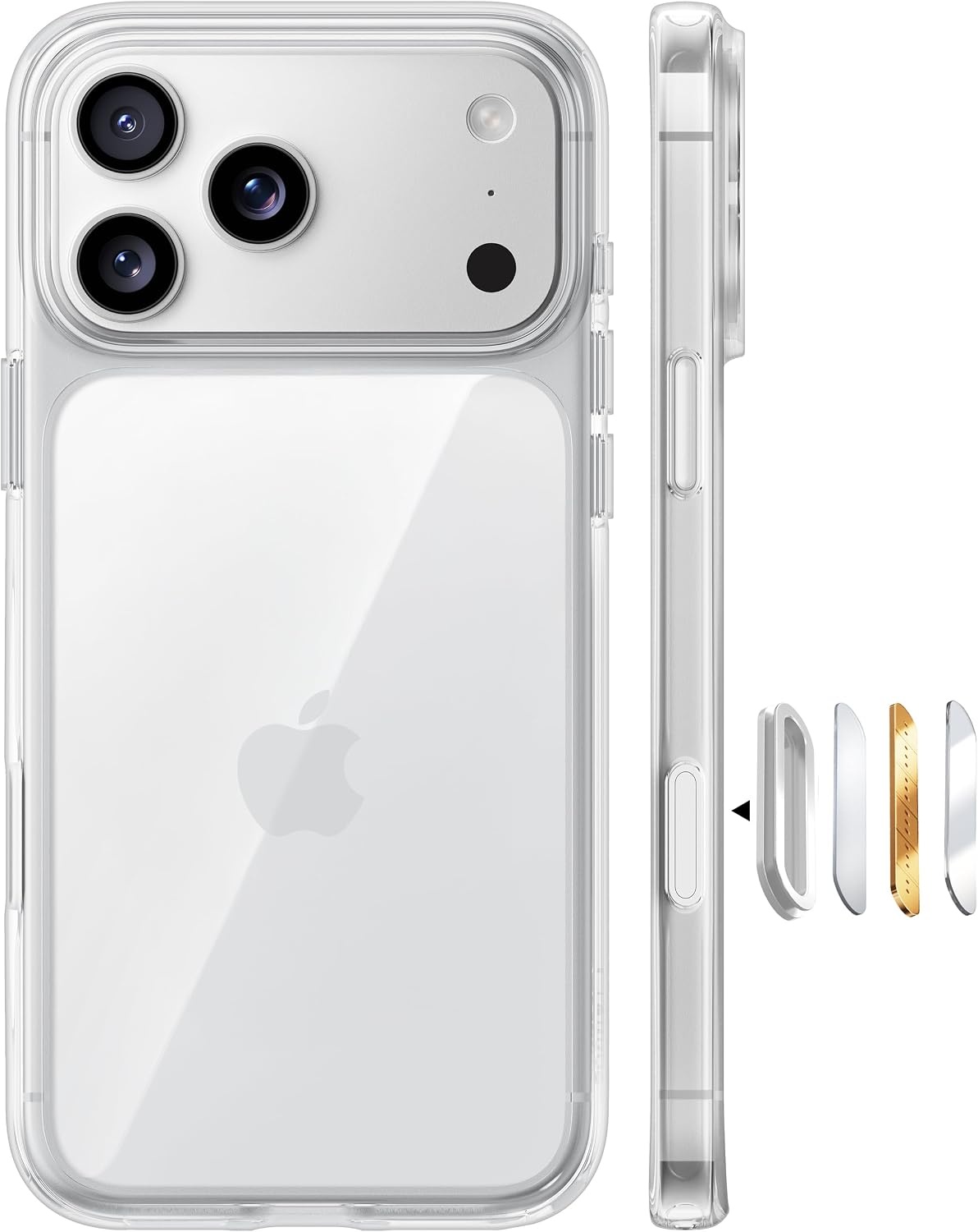 image:imageTORRAS Shockproof for iPhone 15 ProMax Case Gray 12FT Military Grade Drop Tested Translucent Slim Protective Matte Hard Plastic Back Phone Case for iPhone 15 Pro Max Case 67 5G Guardian GreyClear