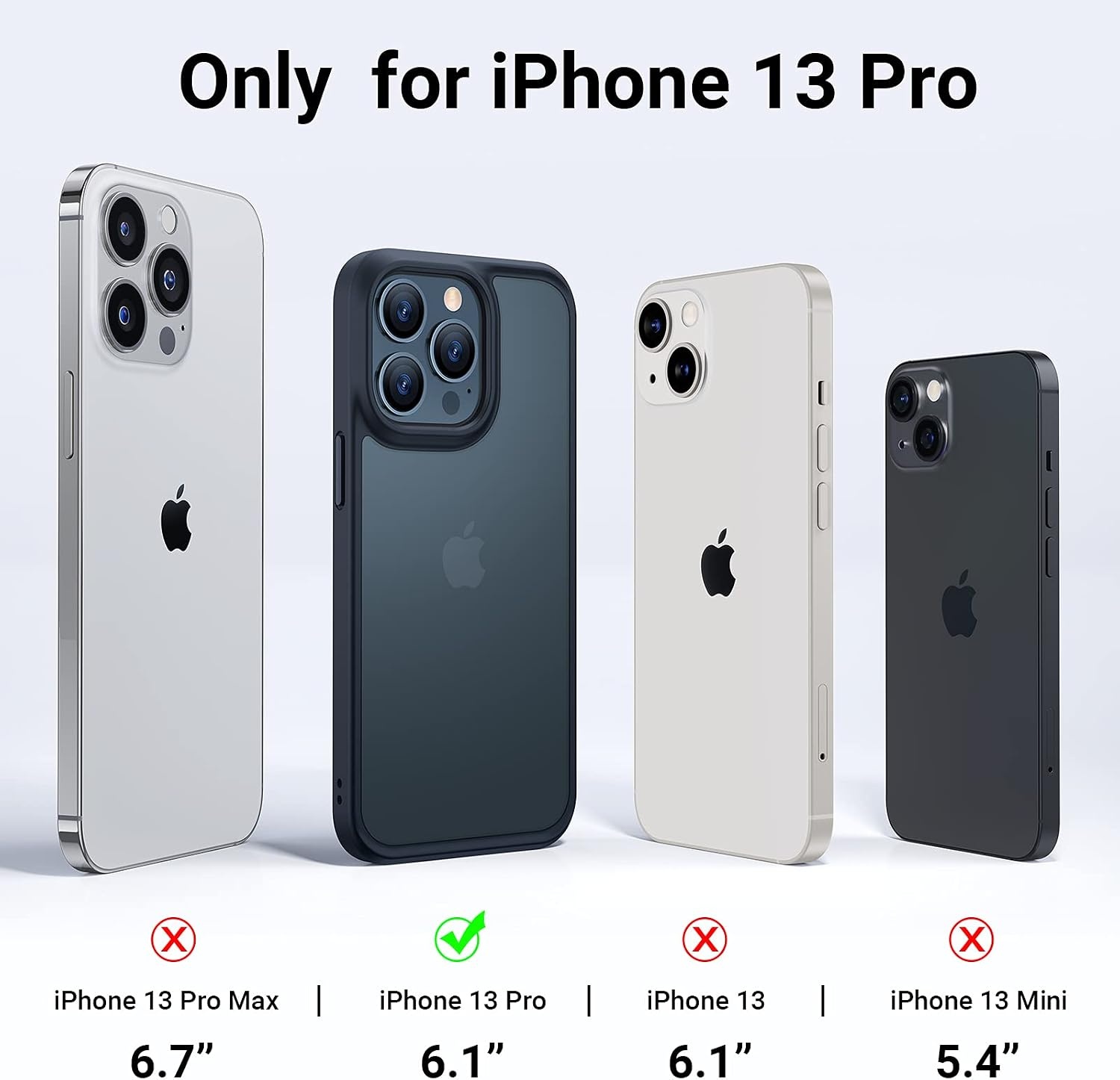 image:imageTORRAS Shockproof for iPhone 15 ProMax Case Gray 12FT Military Grade Drop Tested Translucent Slim Protective Matte Hard Plastic Back Phone Case for iPhone 15 Pro Max Case 67 5G Guardian GreyBlack