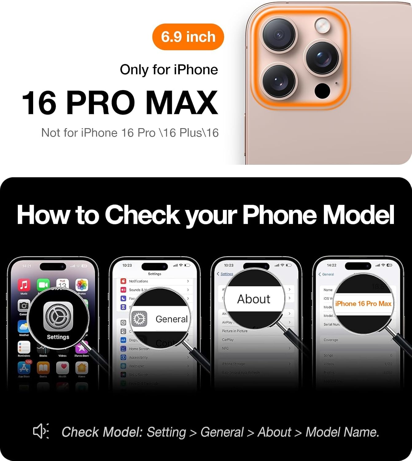 image:imageTORRAS Shockproof for iPhone 15 ProMax Case Gray 12FT Military Grade Drop Tested Translucent Slim Protective Matte Hard Plastic Back Phone Case for iPhone 15 Pro Max Case 67 5G Guardian GreyBlack